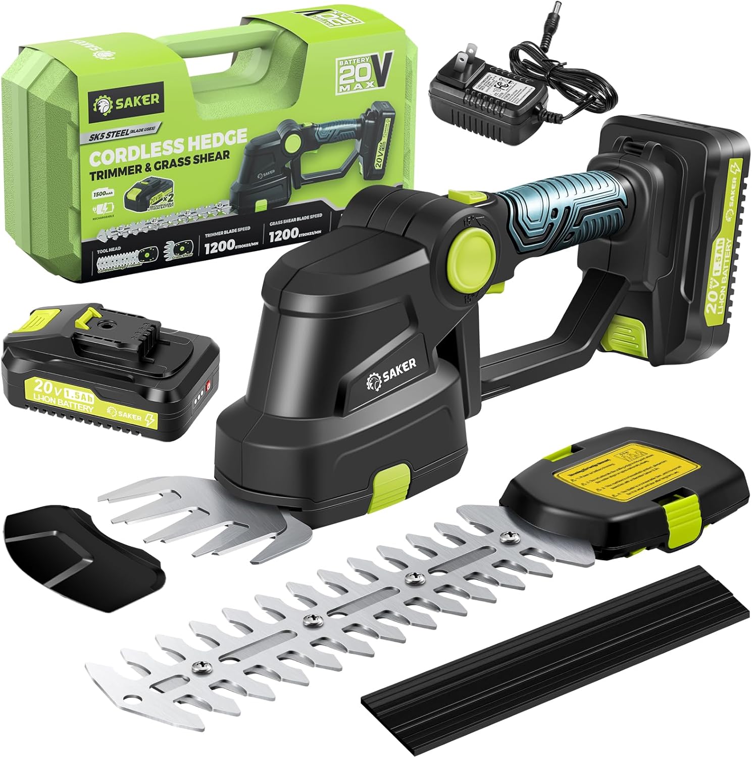 "Cordless power tools for easy garden maintenance"