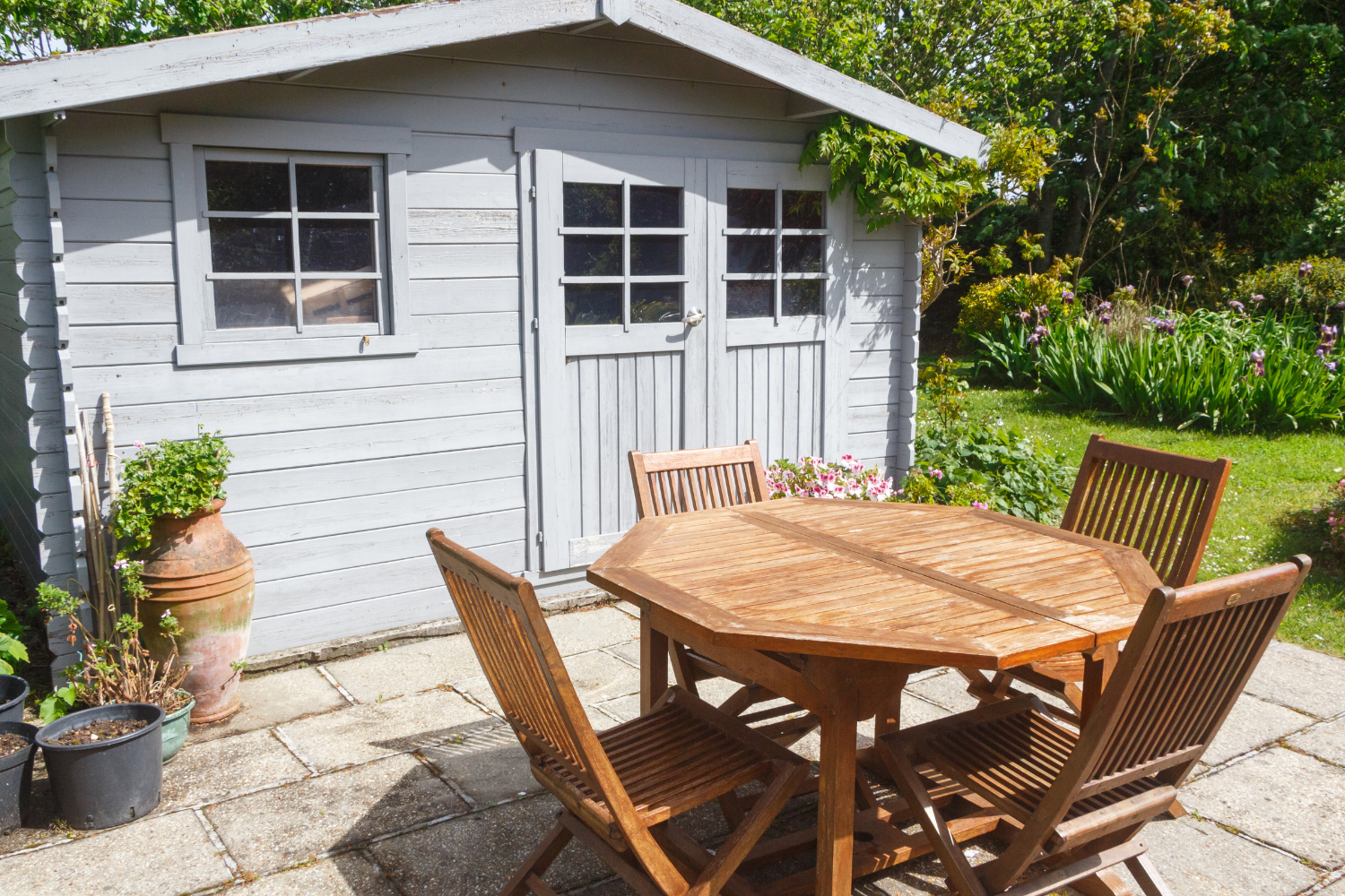 Small garden shed minimum size guide for USA