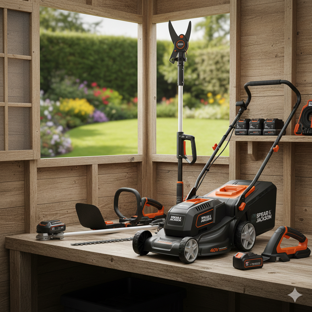 Spear & jackson cordless garden tools for easy outdoor work