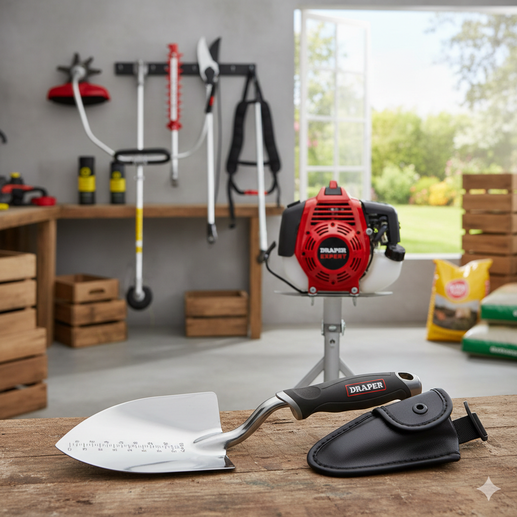 Draper multi purpose garden tool for digging,weeding,and soil preparation